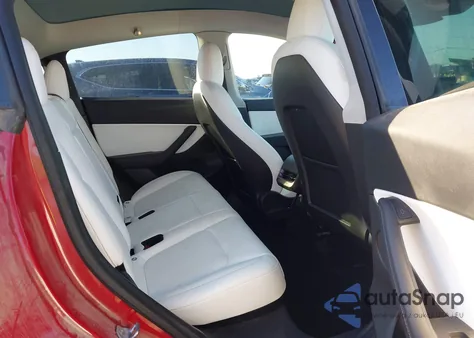 2022 Tesla Model Y Long Range Dual Motor All-Wheel Drive из США, поврежденный, VIN 7SAYGDEE0NF391625